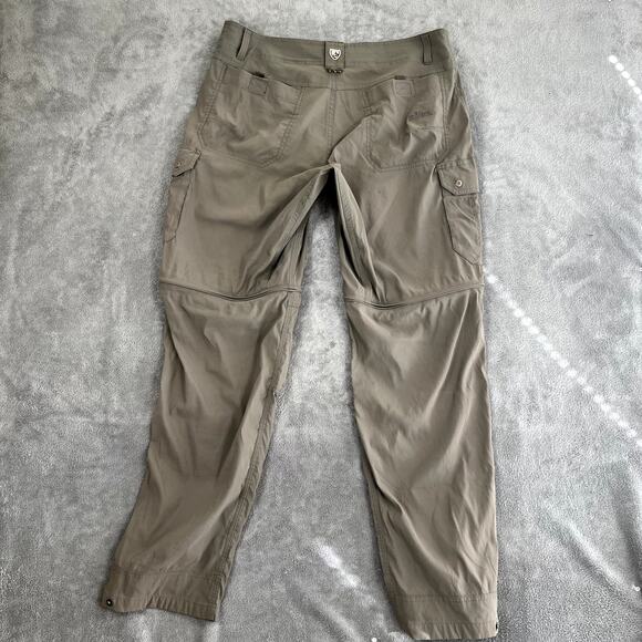 Kuhl Renegade Convertible Stealth Pants Men's 34x32 Hiking Sport Outdoor Tan - Picture 4 of 12